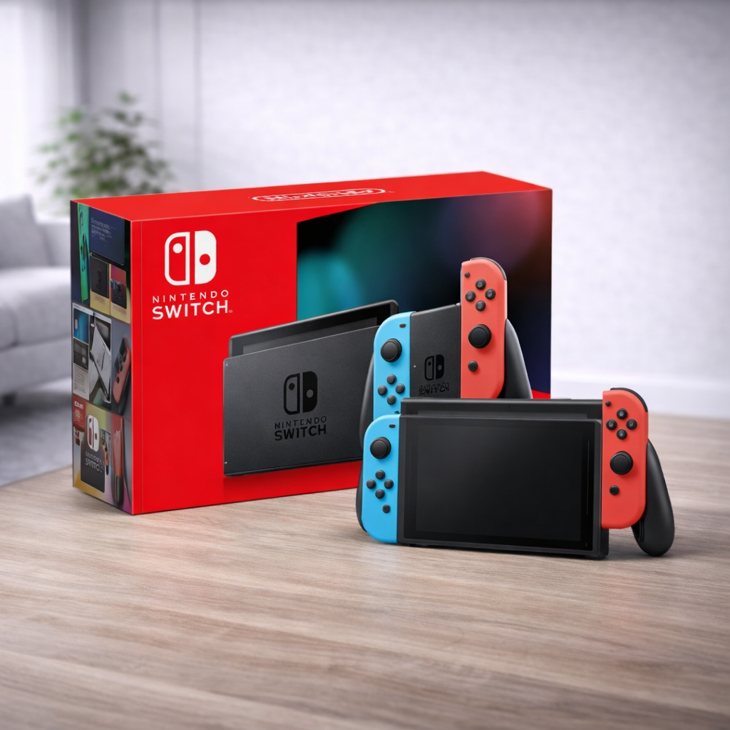 Nintendo Switch OLED Mario Kart 8 Deluxe Bundle